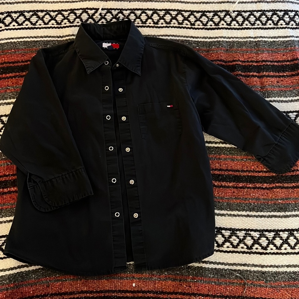 Vintage button up Tommy Jeans shirt